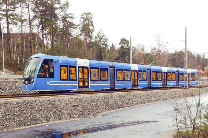 Реконструкція лінії Lidingöbanan (Стокгольм, Швеція)