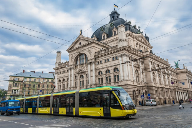 Lviv city electric transport