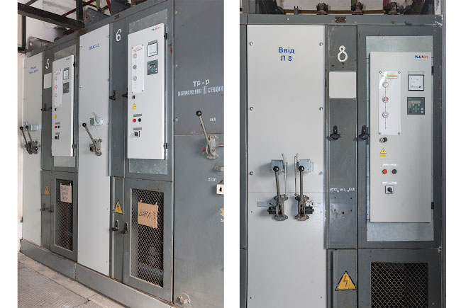 Partial modernization of medium voltage switchgear 6 kV at traction substations TSS-4, TSS-5